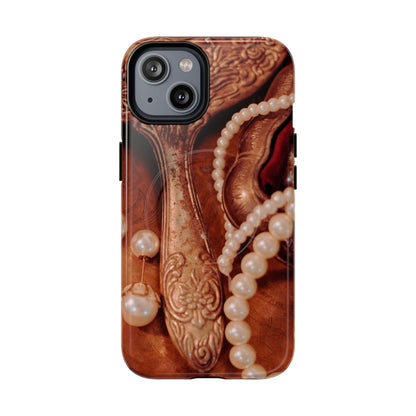Protective Magnetic Phone Case – Bronze Vanity