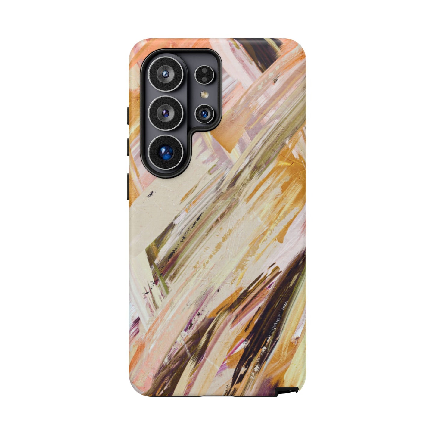 Protective Phone Case – Brush & Bronze
