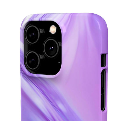 Snap Phone Case – Lavender Wave