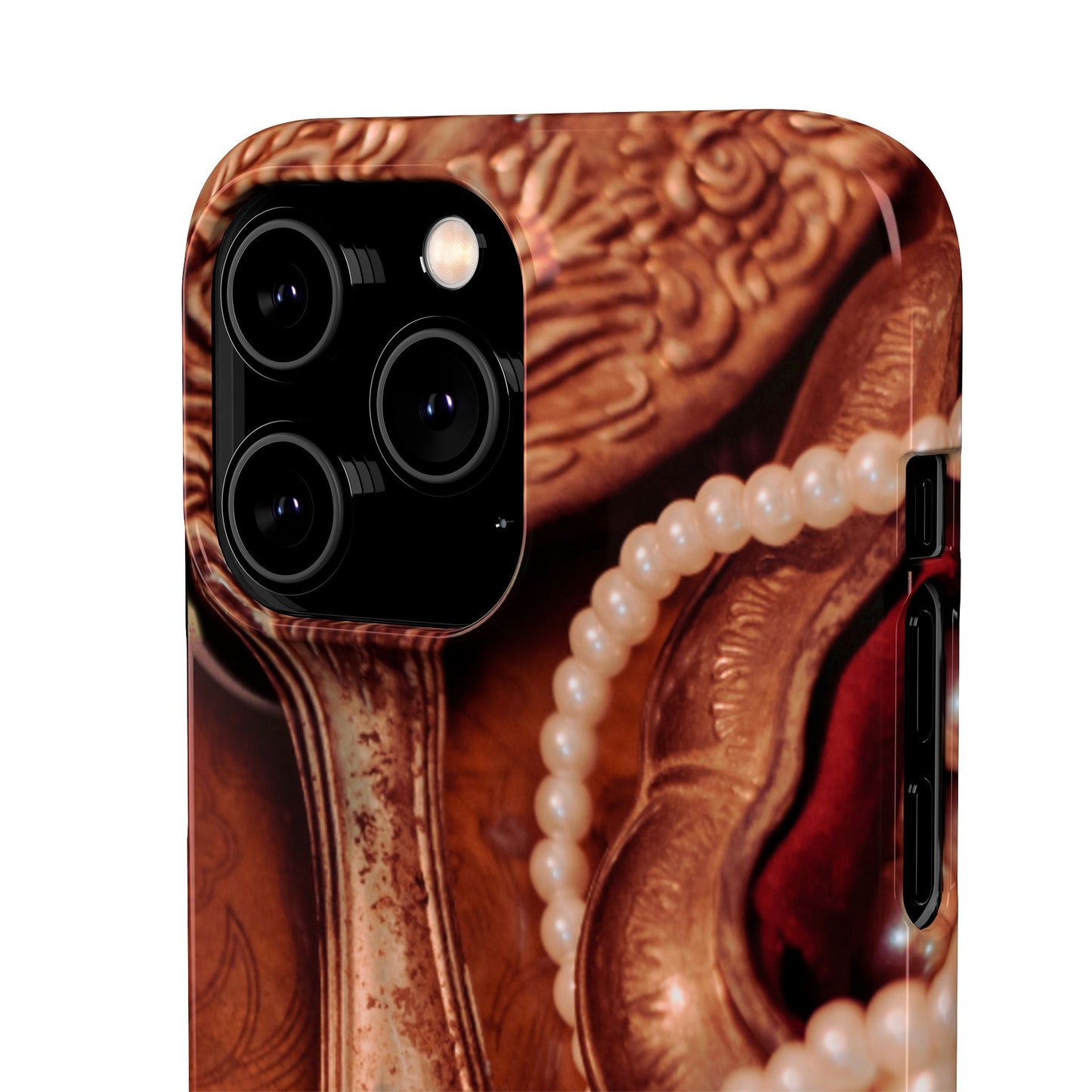 Snap Phone Case – Bronze Vanity