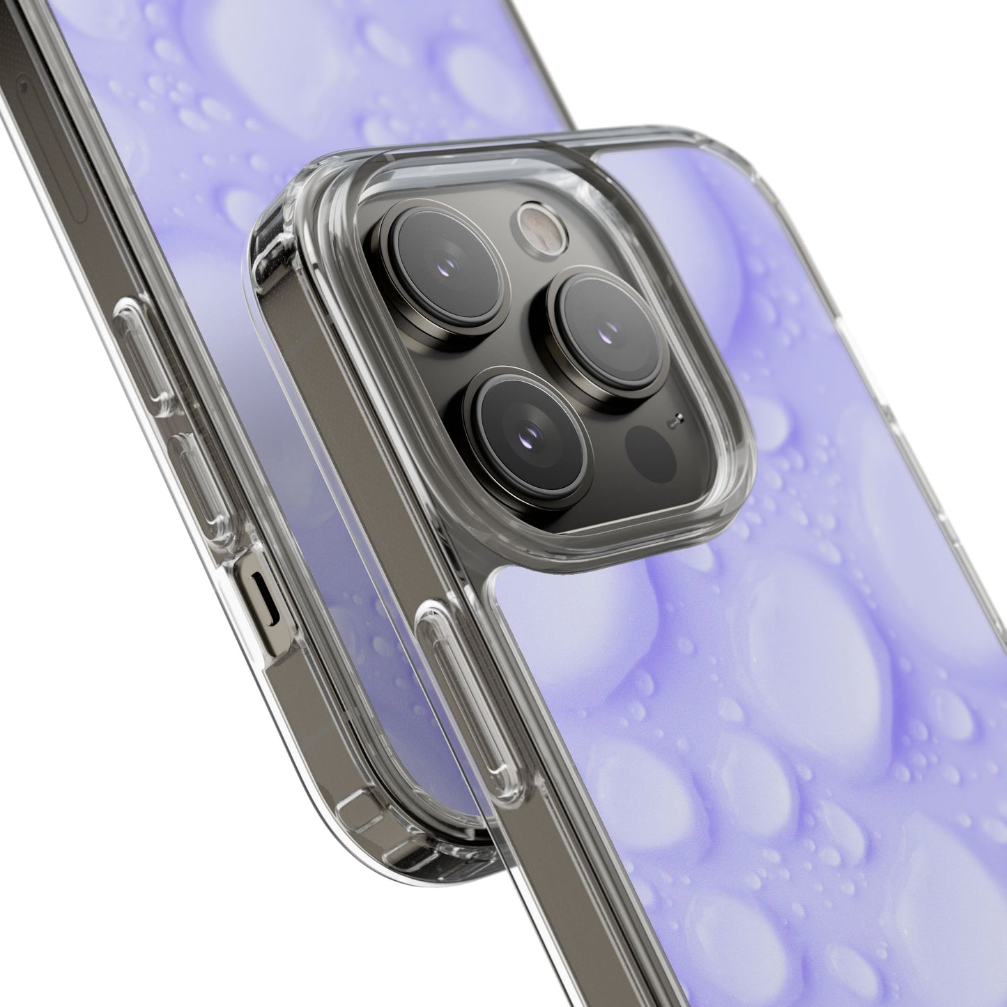 Clear Phone Case – Lilac Dew