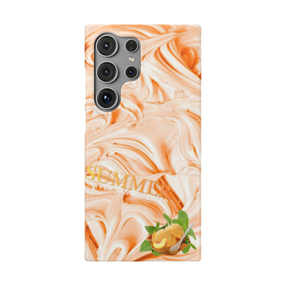 Snap Phone Case – Peach Sorbet