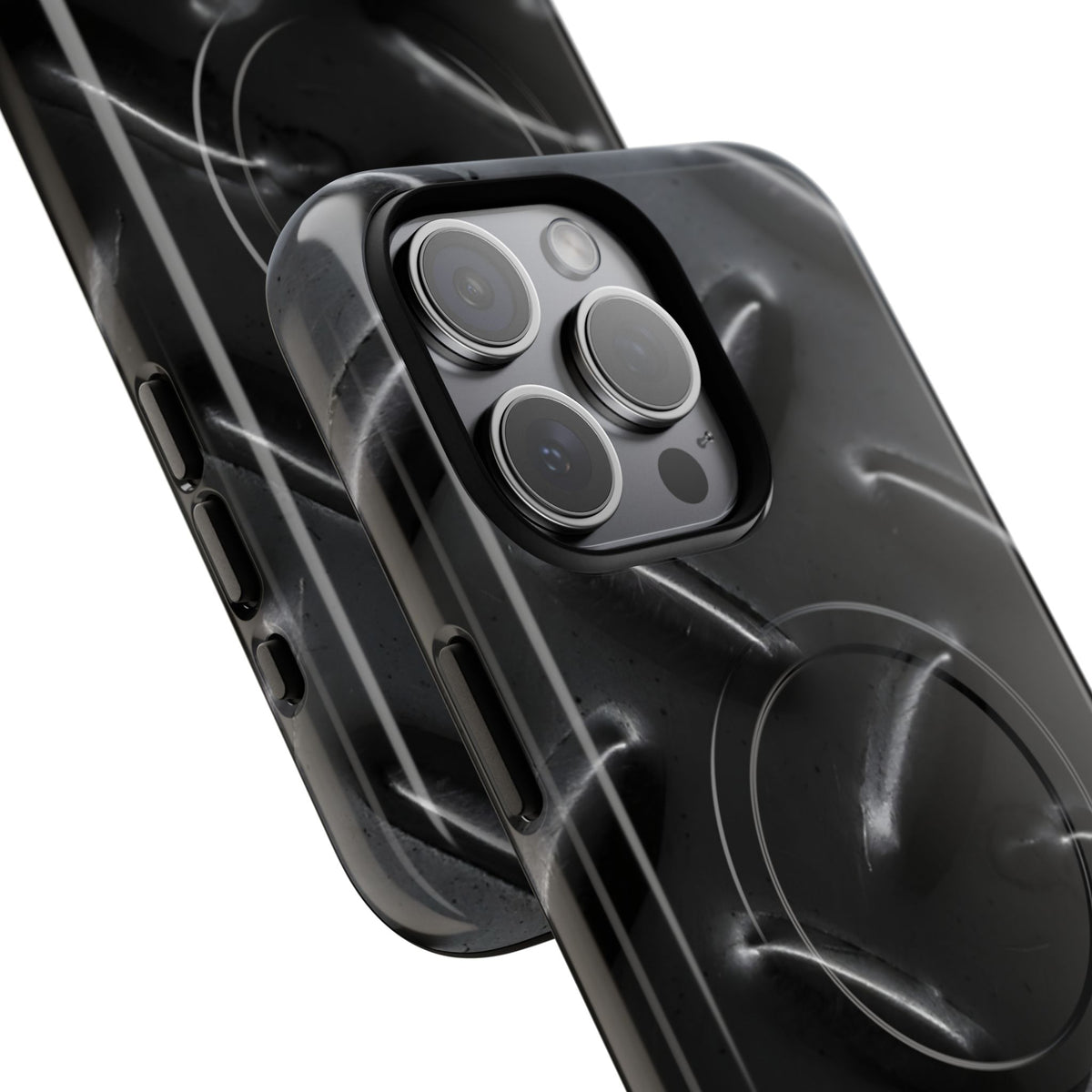 Protective Magnetic Phone Case – Blackout Plate