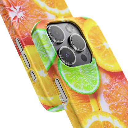 Snap Phone Case – Sunkissed Citrus
