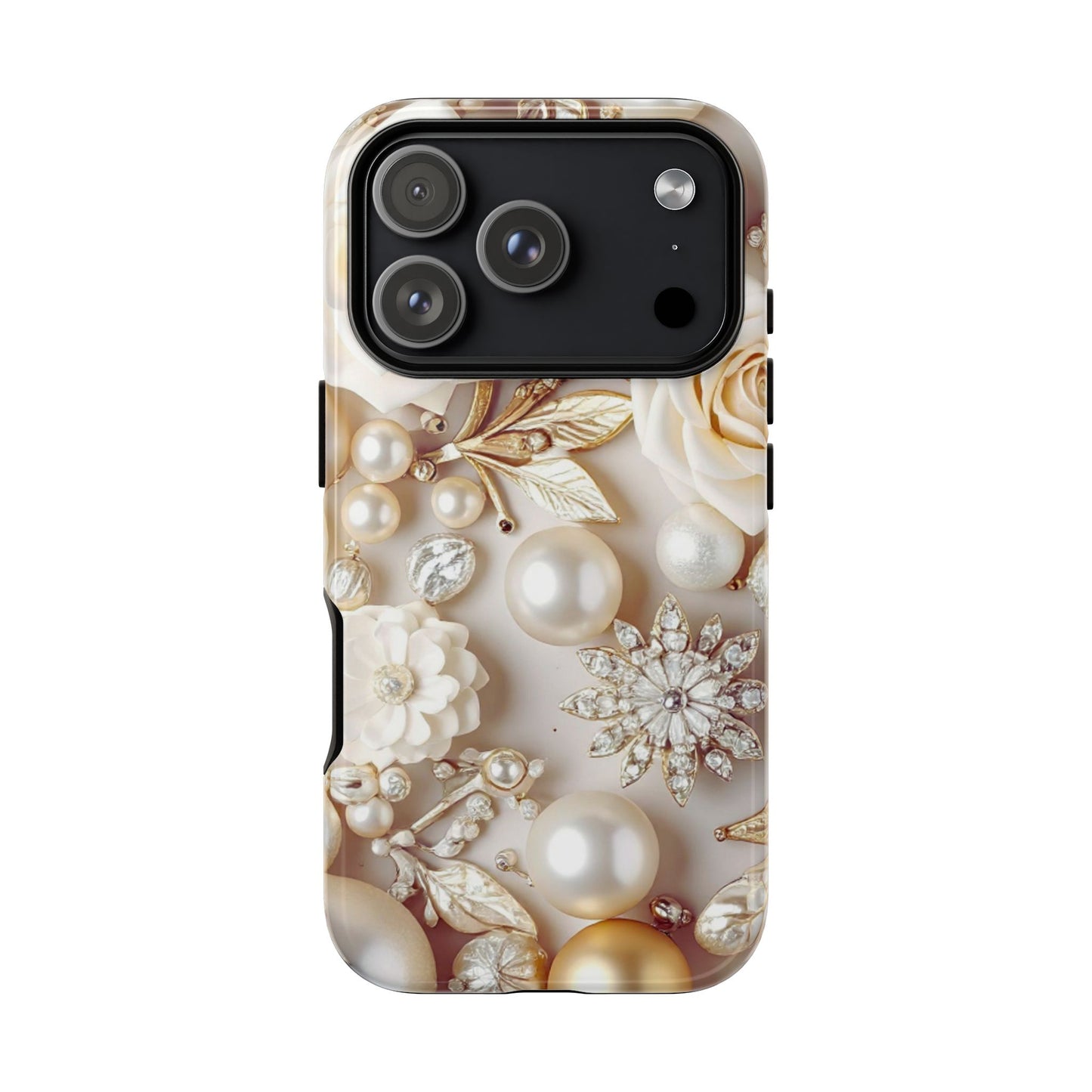 Protective Phone Case – Ivory Opulence