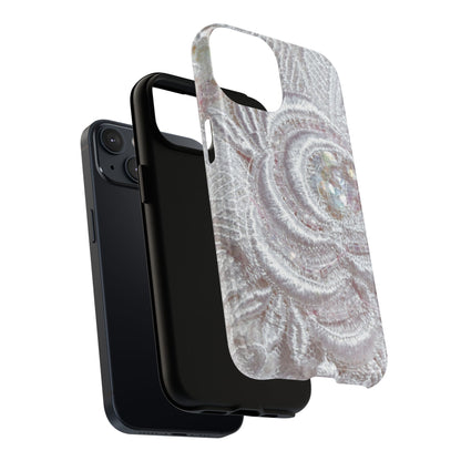Protective Magnetic Phone Case – Lace Veil