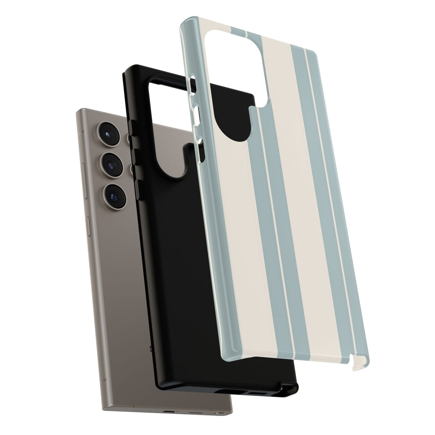 Protective Phone Case – Coastal Stripe