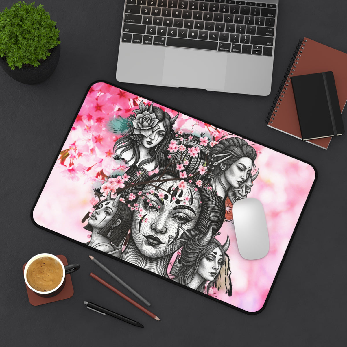 Desk Mat – Blossom & Thorn