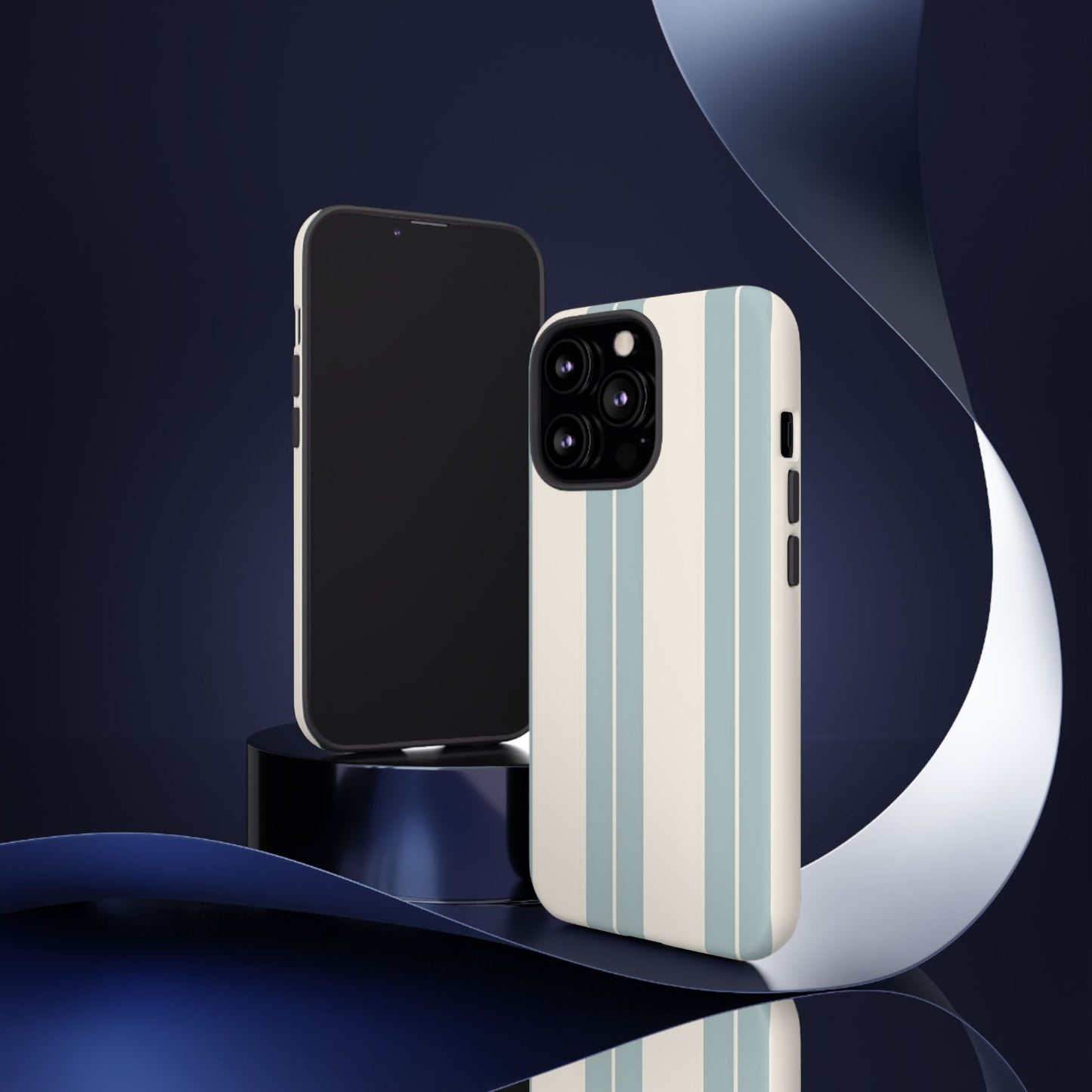Protective Phone Case – Coastal Stripe