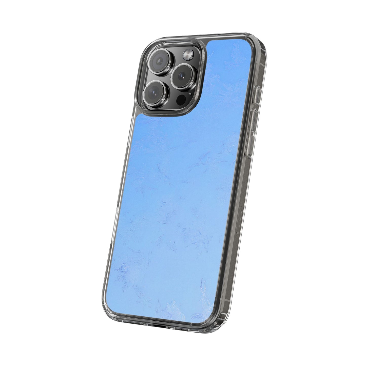 Clear Phone Case – Azure Fade