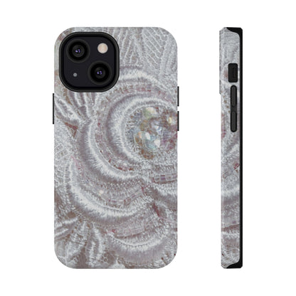 Impact-Resistant Phone Case – Lace Veil