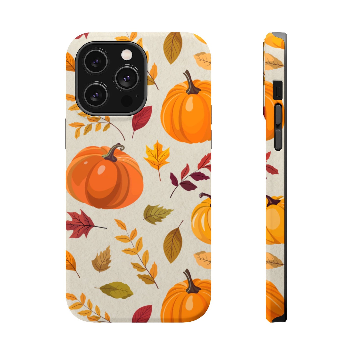 Wireless-Charging Compatible Case – Falling for Pumpkin