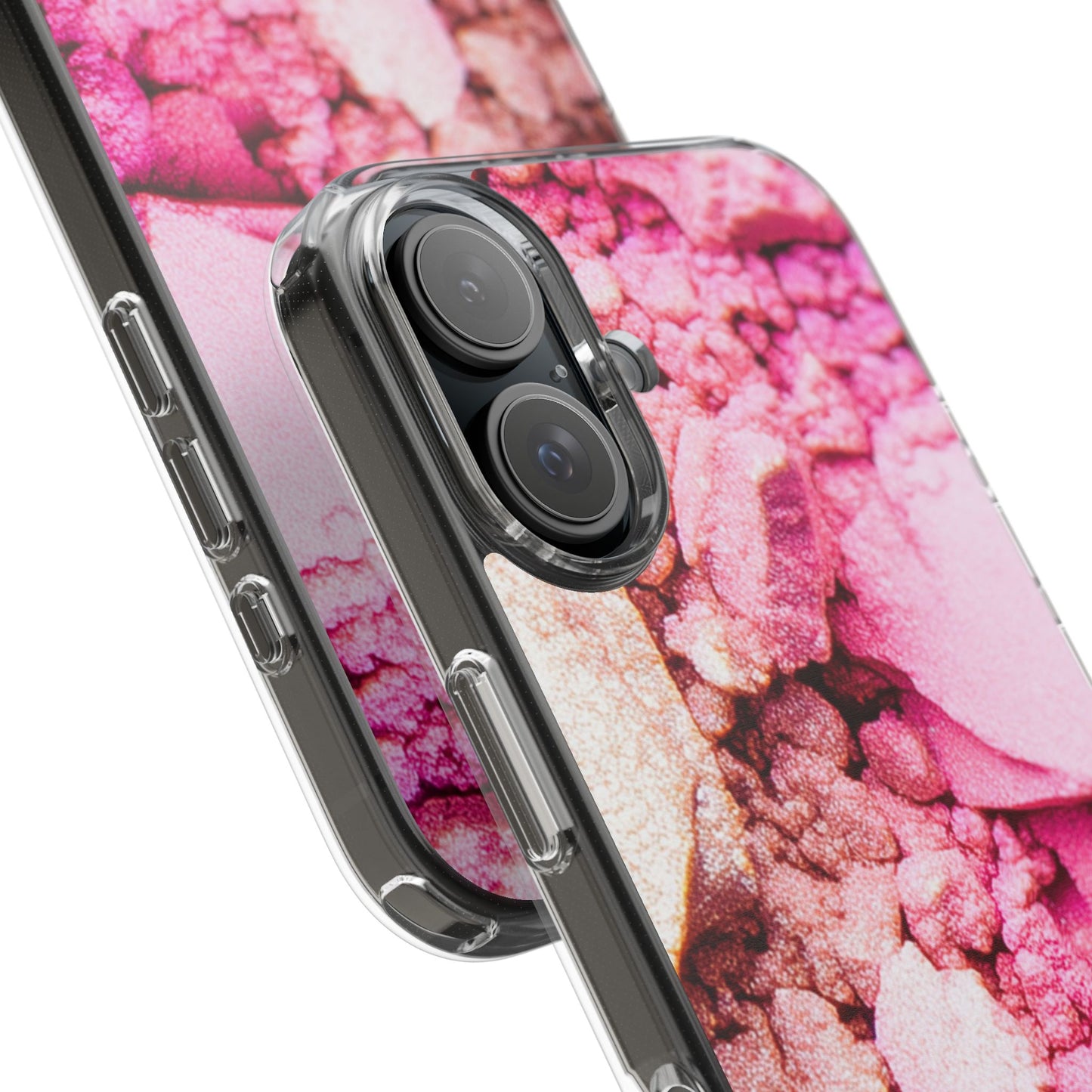 Clear Phone Case – Blush Crush