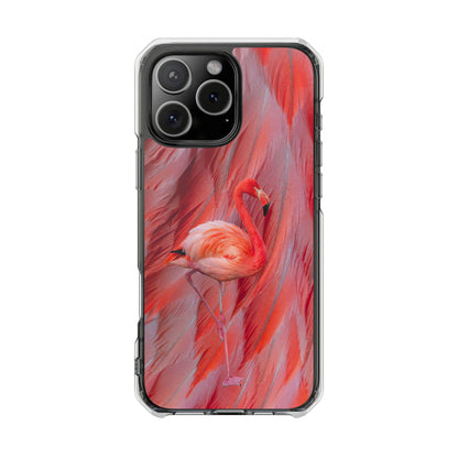 Clear Magnetic Phone Case – Scarlet Plume