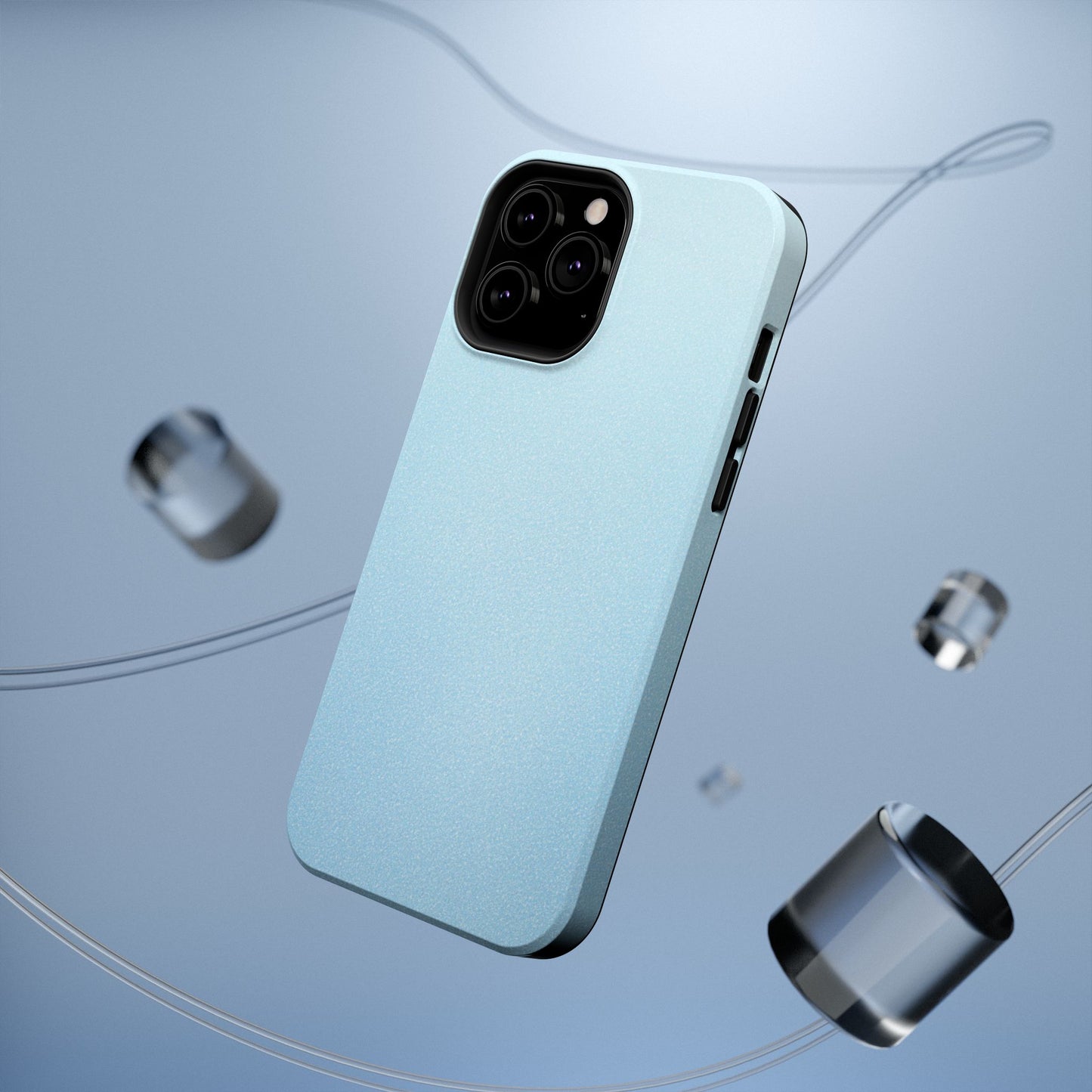 Impact-Resistant Phone Case – Blue Whisper