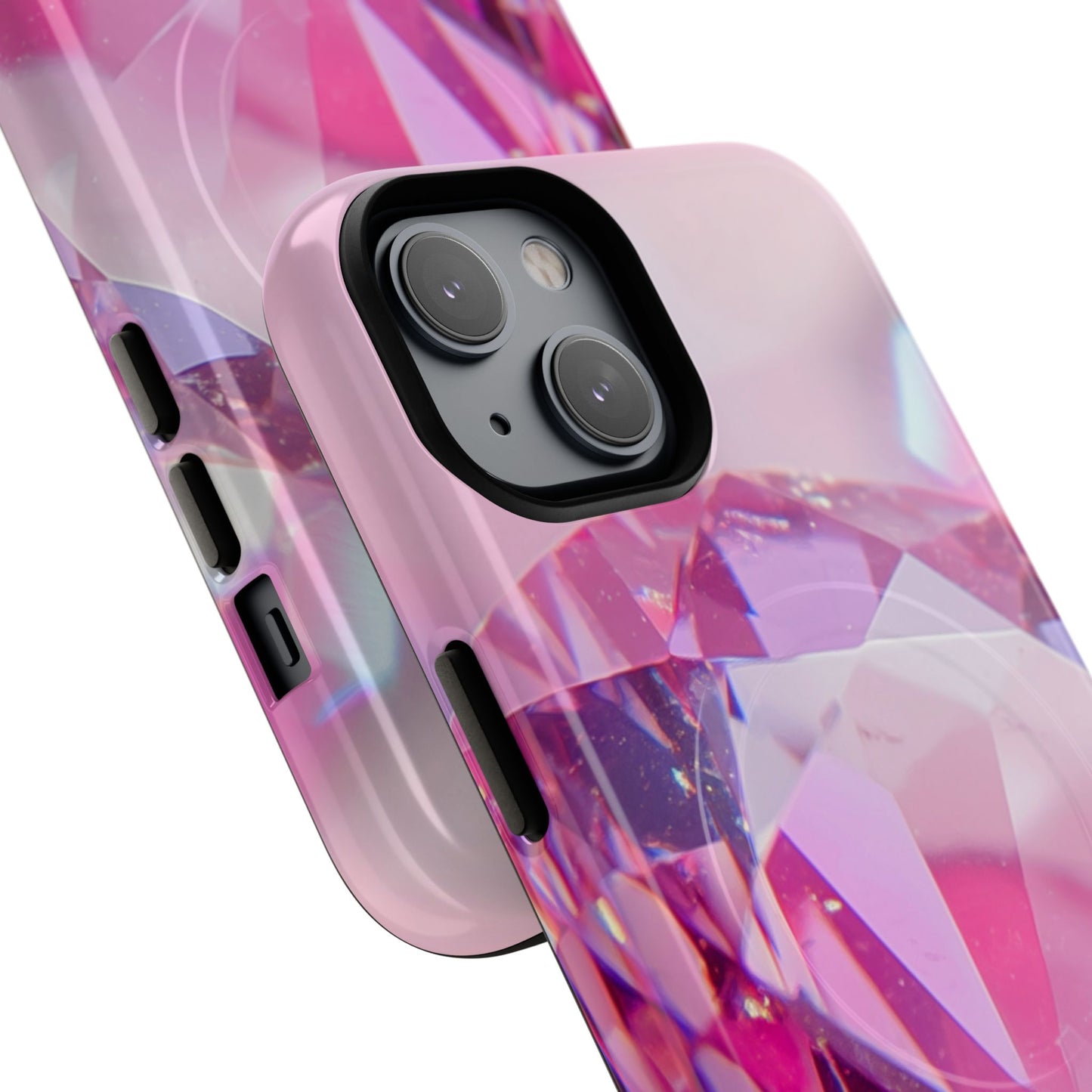 Protective Magnetic Phone Case – Pink Ice