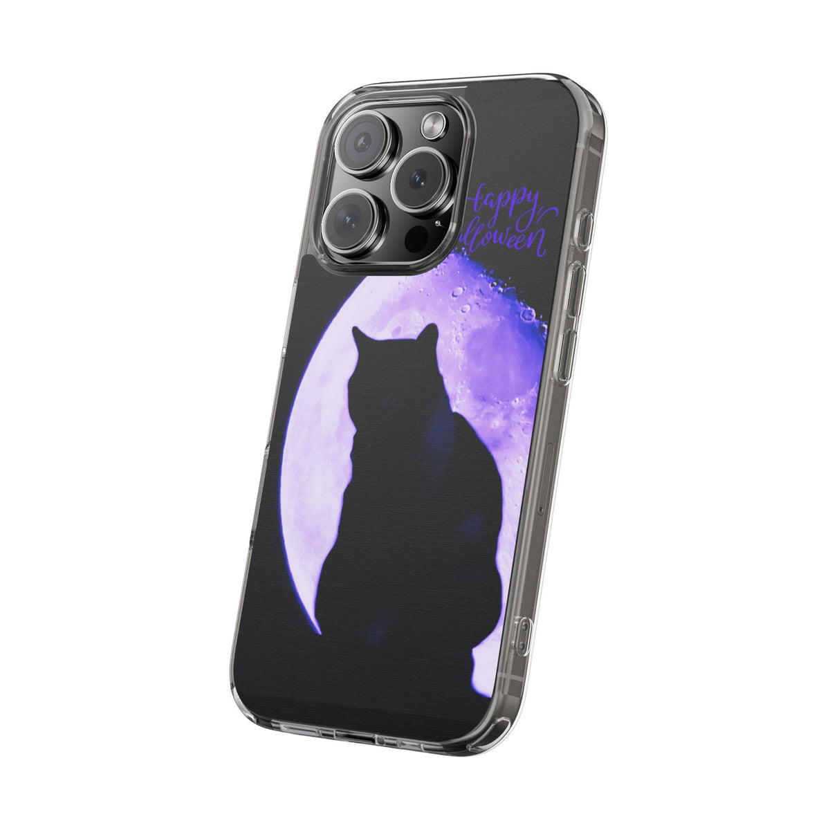 Clear Phone Case – Moonlit Familiar