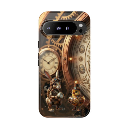 Protective Phone Case – Clockwork Cottontail