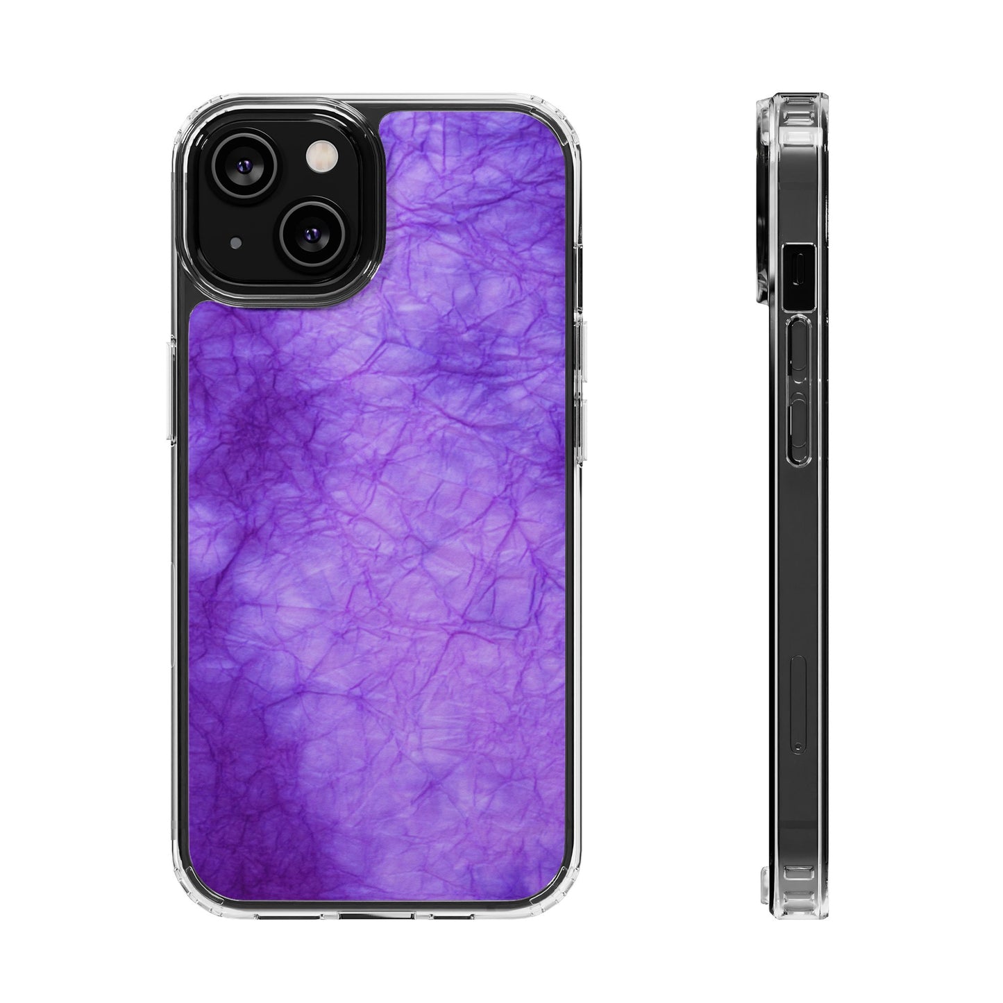 Clear Phone Case – Neon Dusk