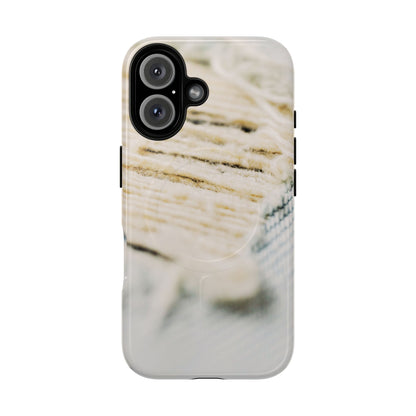 Protective Magnetic Phone Case – Woven Warmth