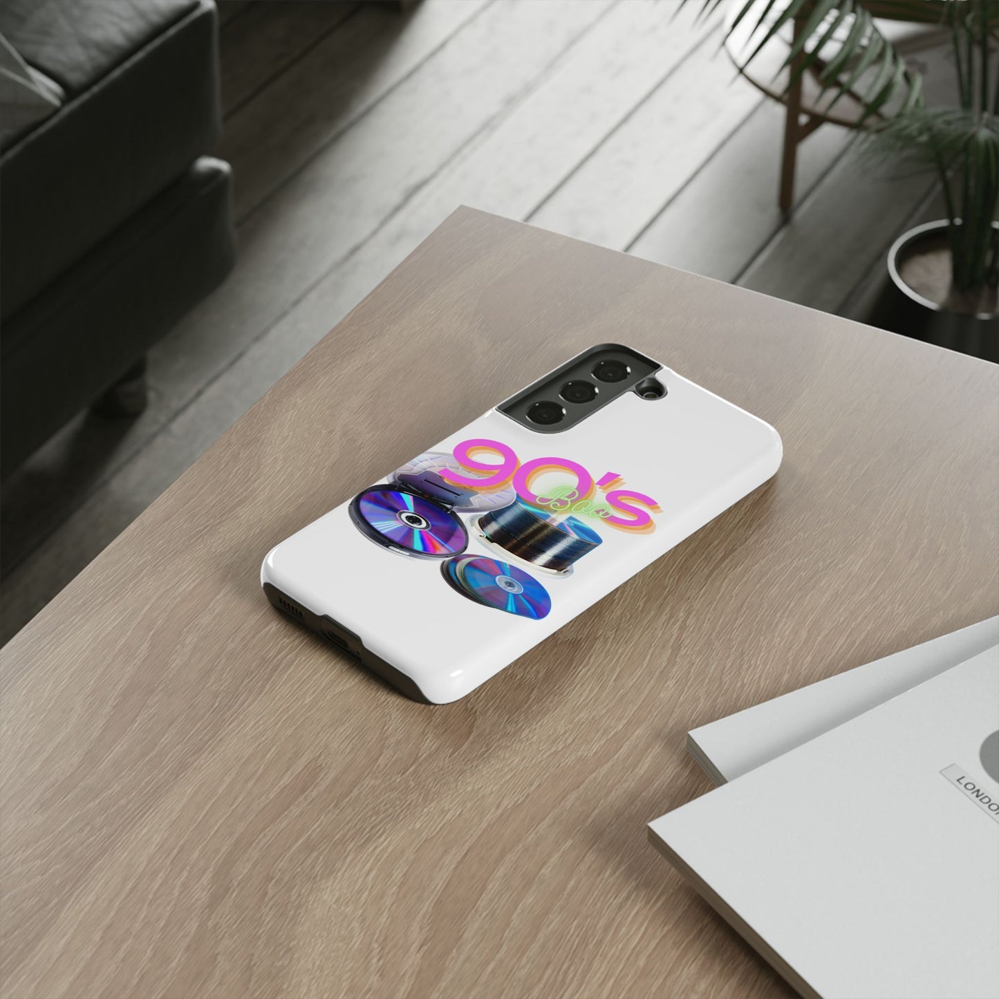 Protective Phone Case – 90s Spin