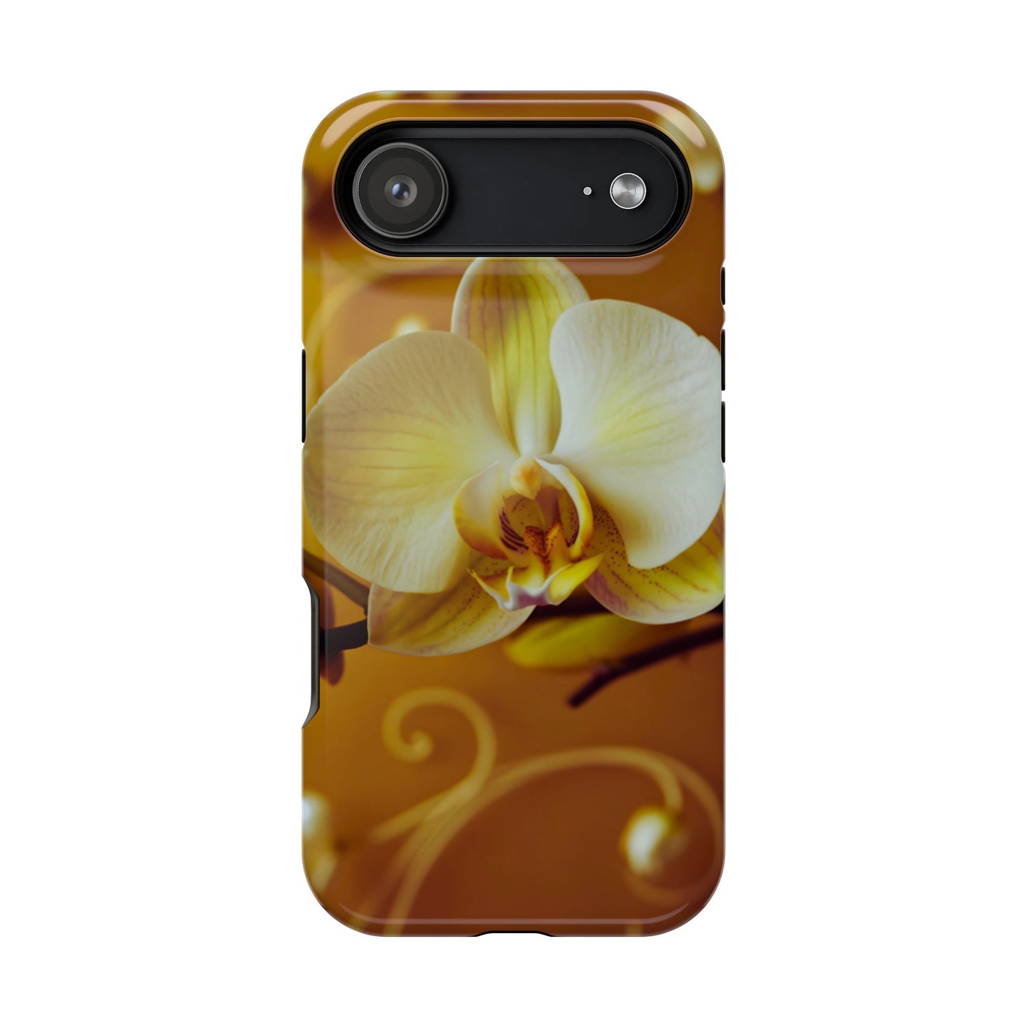 Protective Phone Case – Amber Orchid