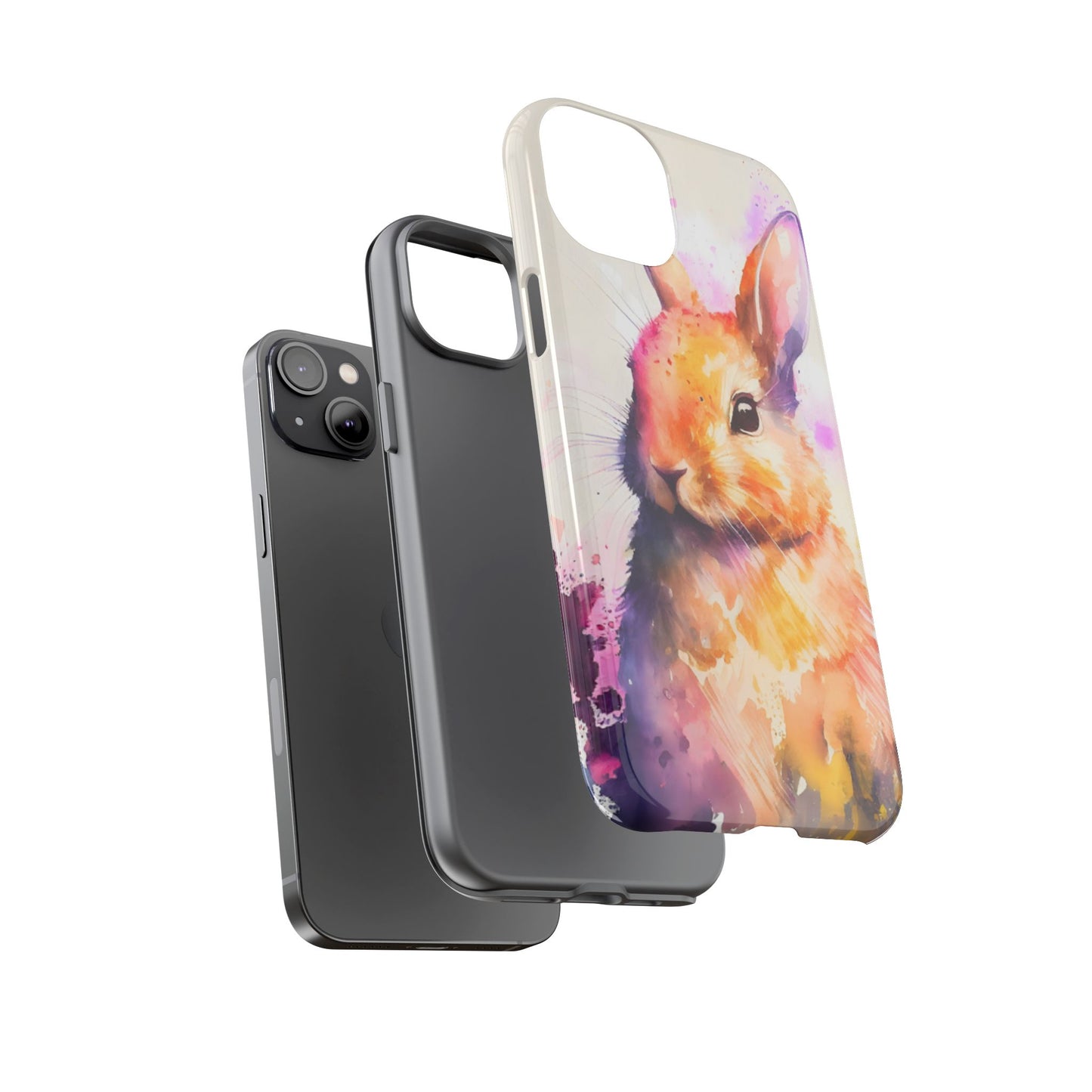 Protective Phone Case – Painted Hare