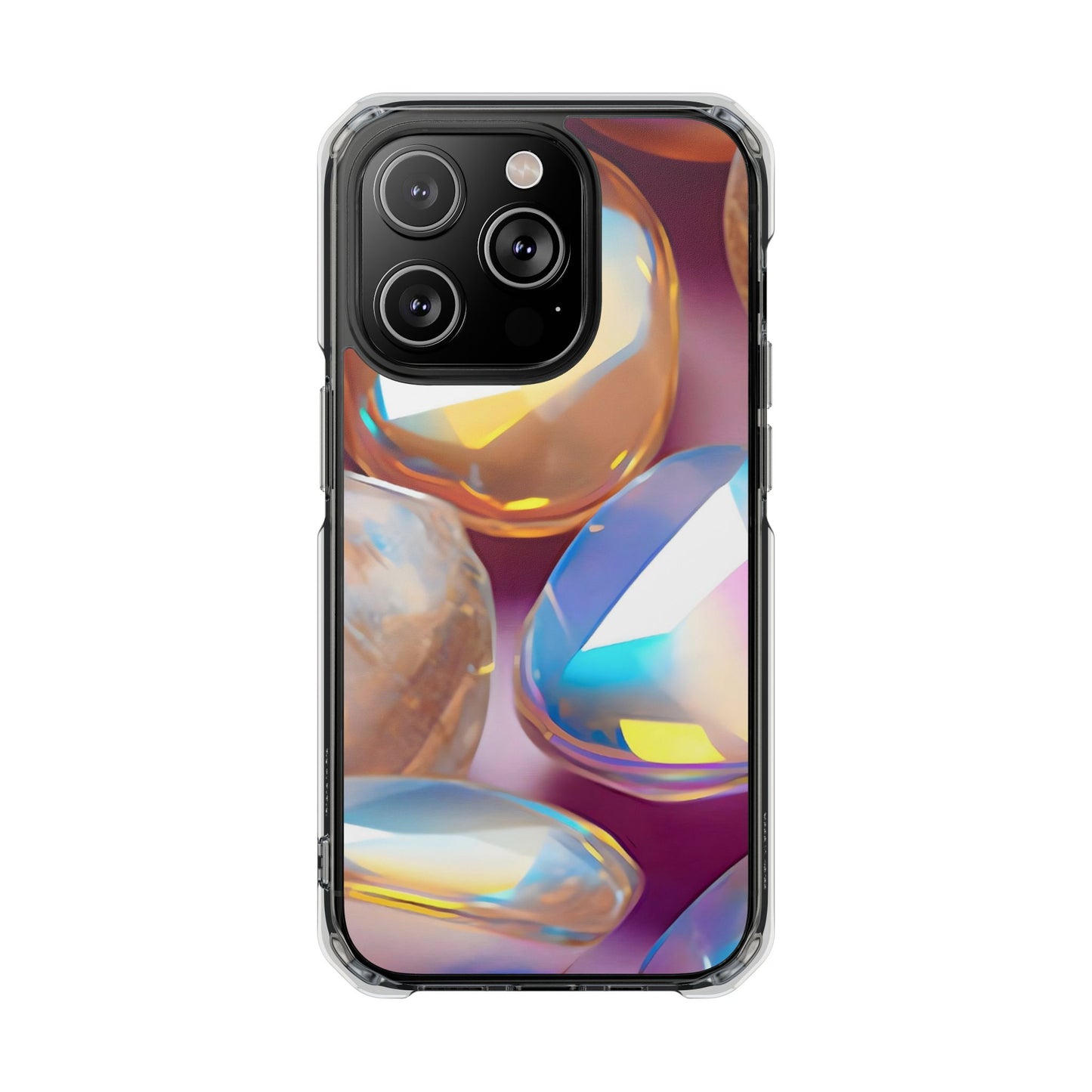 Clear Magnetic Phone Case – Glass Candy