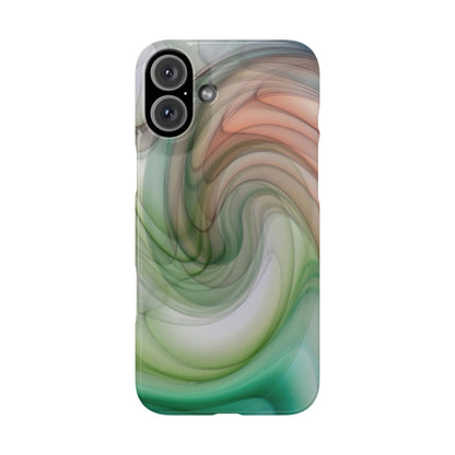 Slim Phone Case – Marble Flow