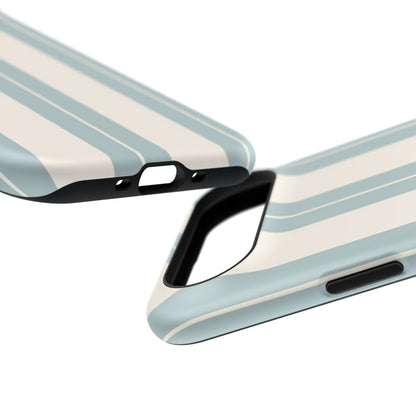 Impact-Resistant Phone Case – Coastal Stripe