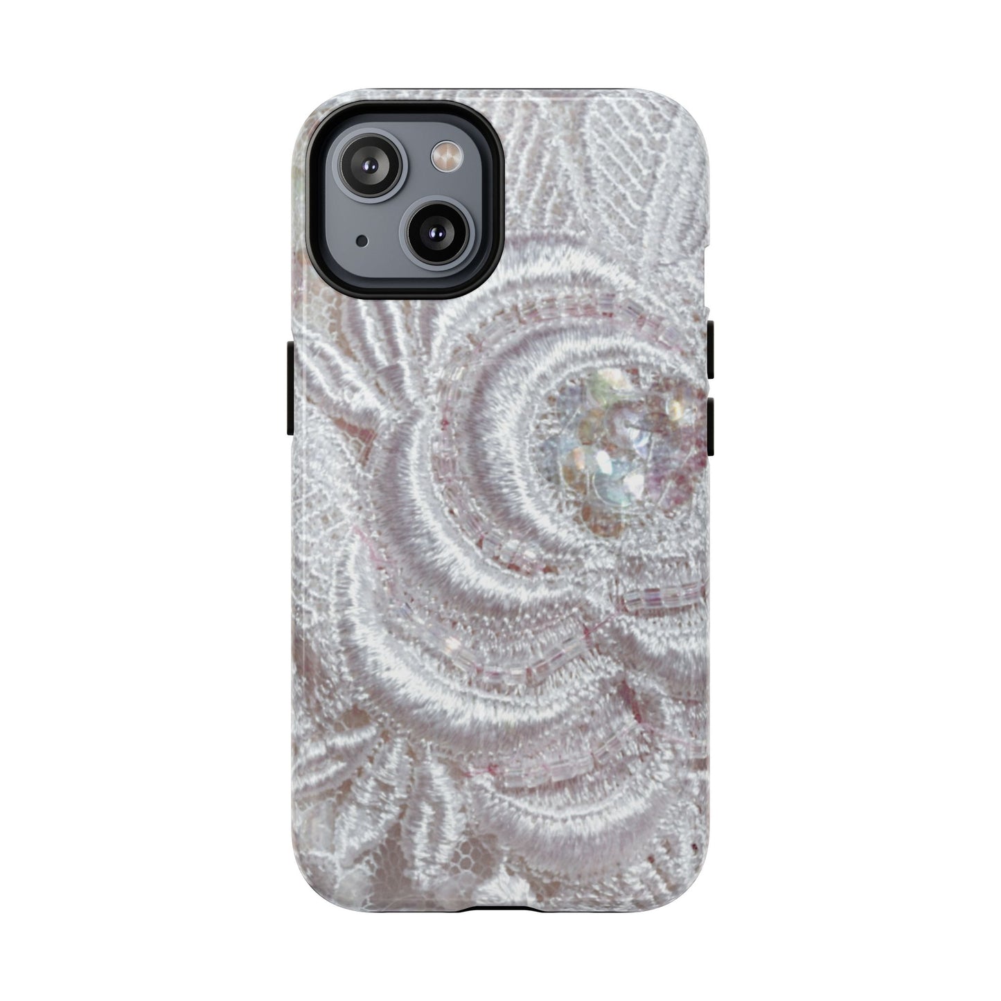 Protective Magnetic Phone Case – Lace Veil