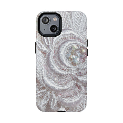 Protective Magnetic Phone Case – Lace Veil