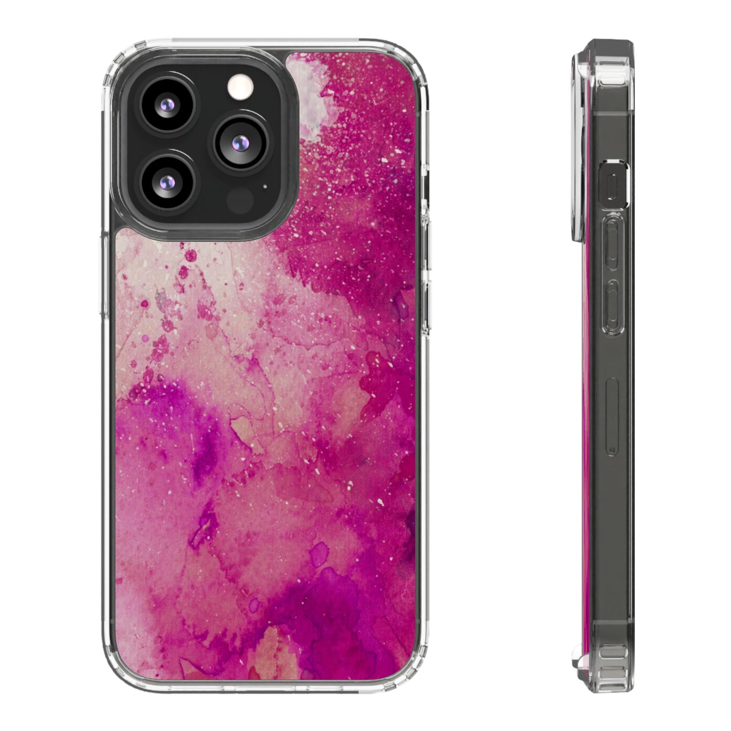 Clear Phone Case – Spilled Wine
