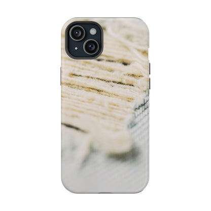 Impact-Resistant Phone Case – Woven Warmth
