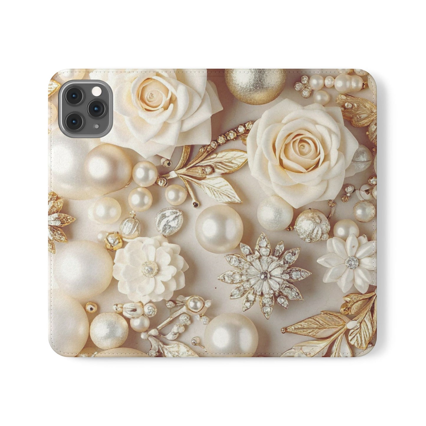 Flip Case – Ivory Opulence