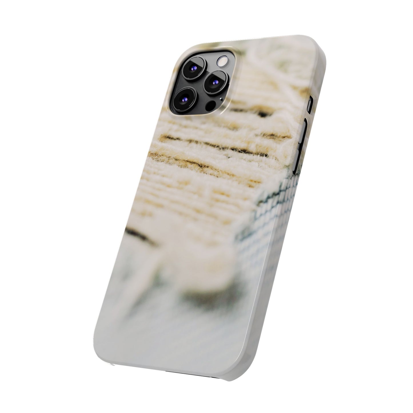 Slim Phone Case – Woven Warmth