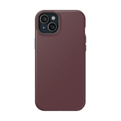 Wireless-Charging Compatible Case – Mulled Wine – Compatible with iPhone 13–17 & Samsung Galaxy S25–S26 Series