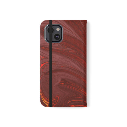 Flip Case – Crimson Current