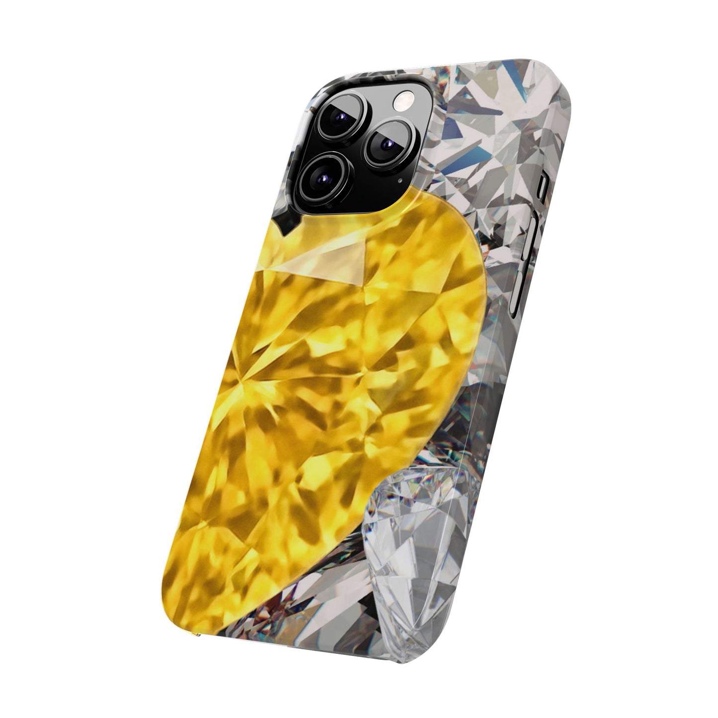 Slim Phone Case – Heart of Gold