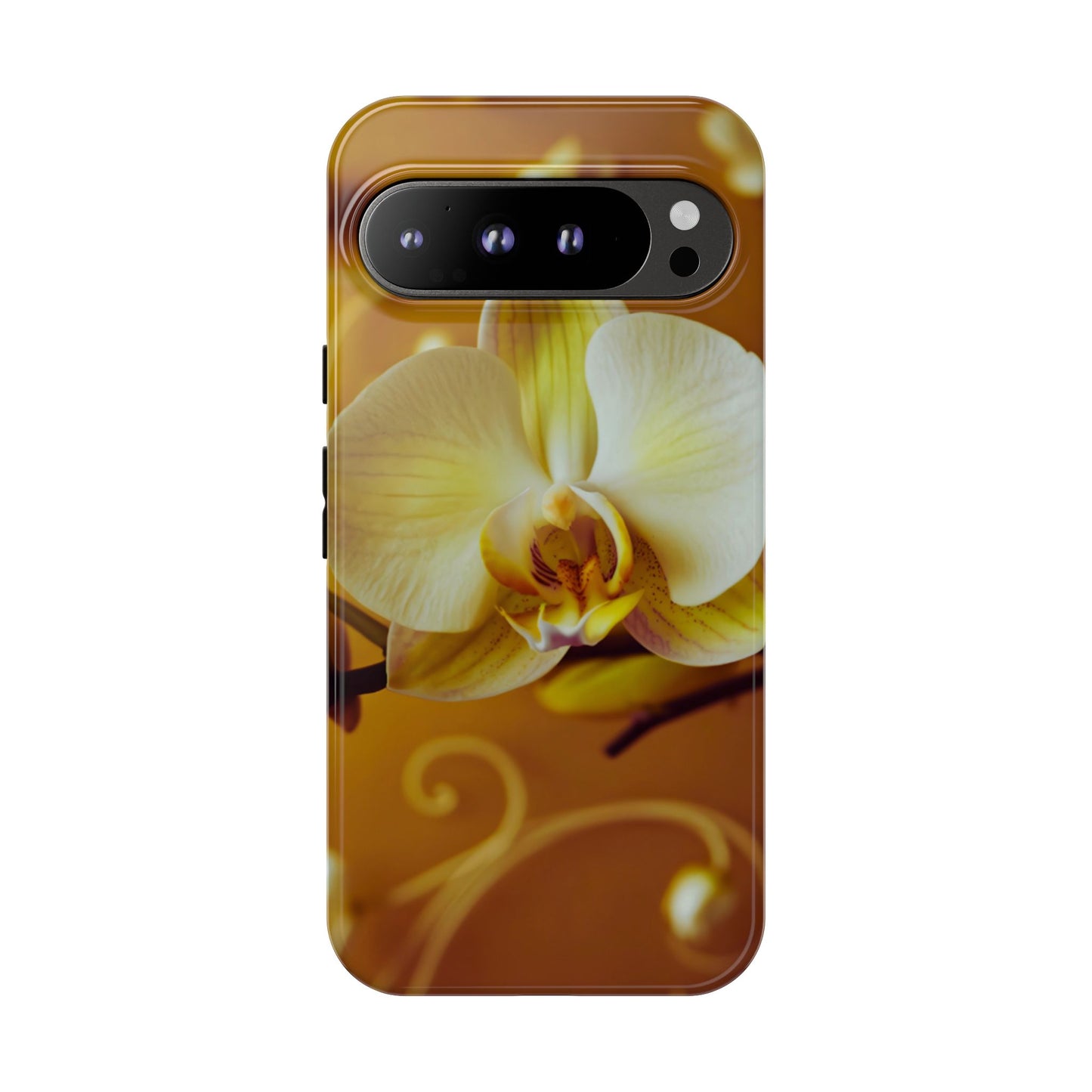 Protective Phone Case – Amber Orchid