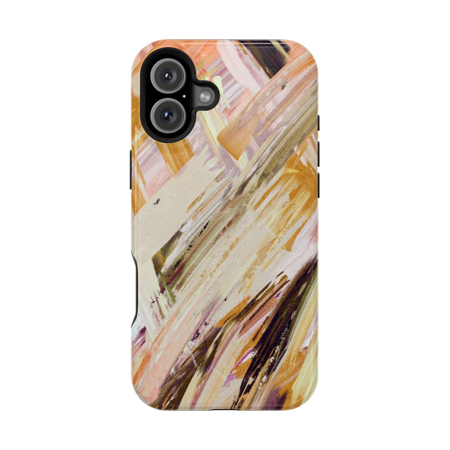 Wireless-Charging Compatible Case – Brush & Bronze