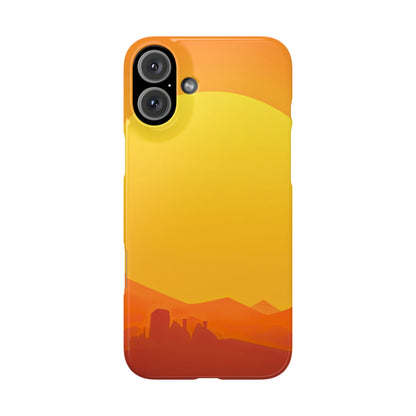 Snap Phone Case – Desert Sunrise