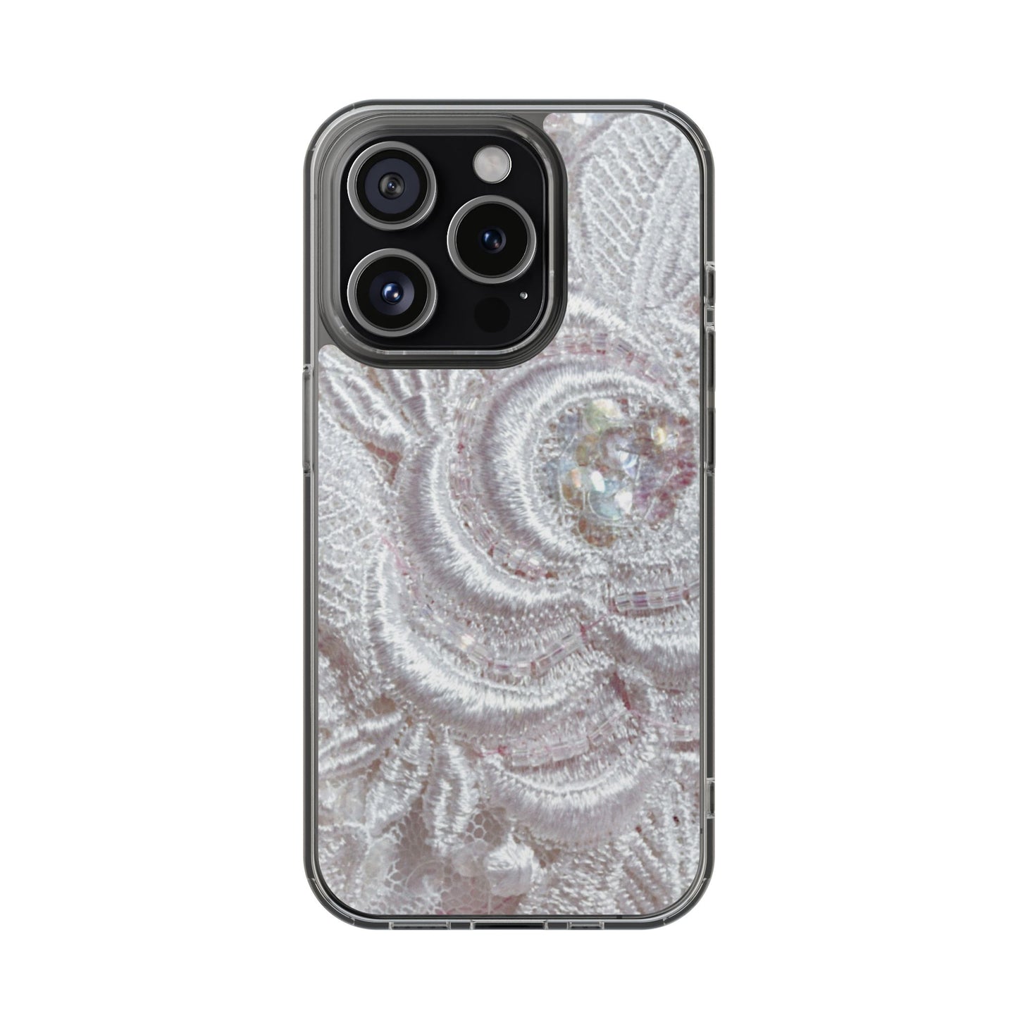 Clear Magnetic Phone Case – Lace Veil