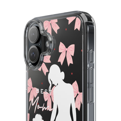 Clear Phone Case – Best Mom: My Little Girl