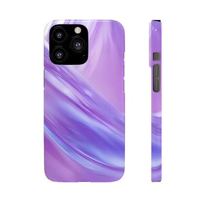 Snap Phone Case – Lavender Wave