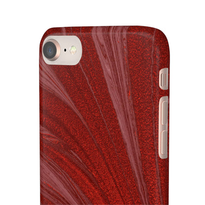 Snap Phone Case – Crimson Current