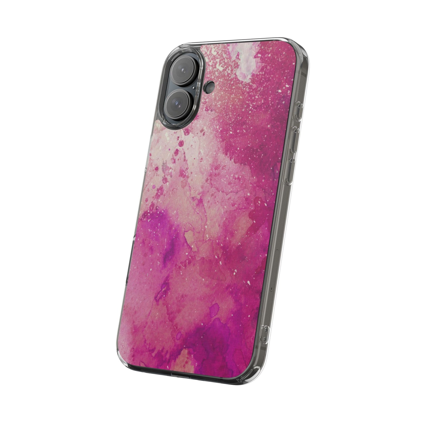 Clear Phone Case – Spilled Wine