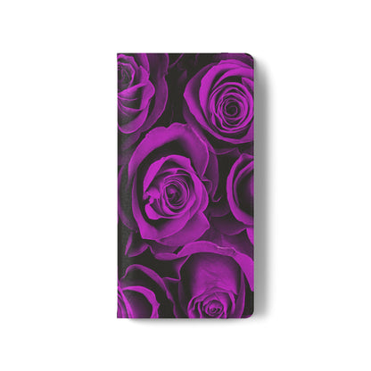 Flip Case – Amethyst Roses