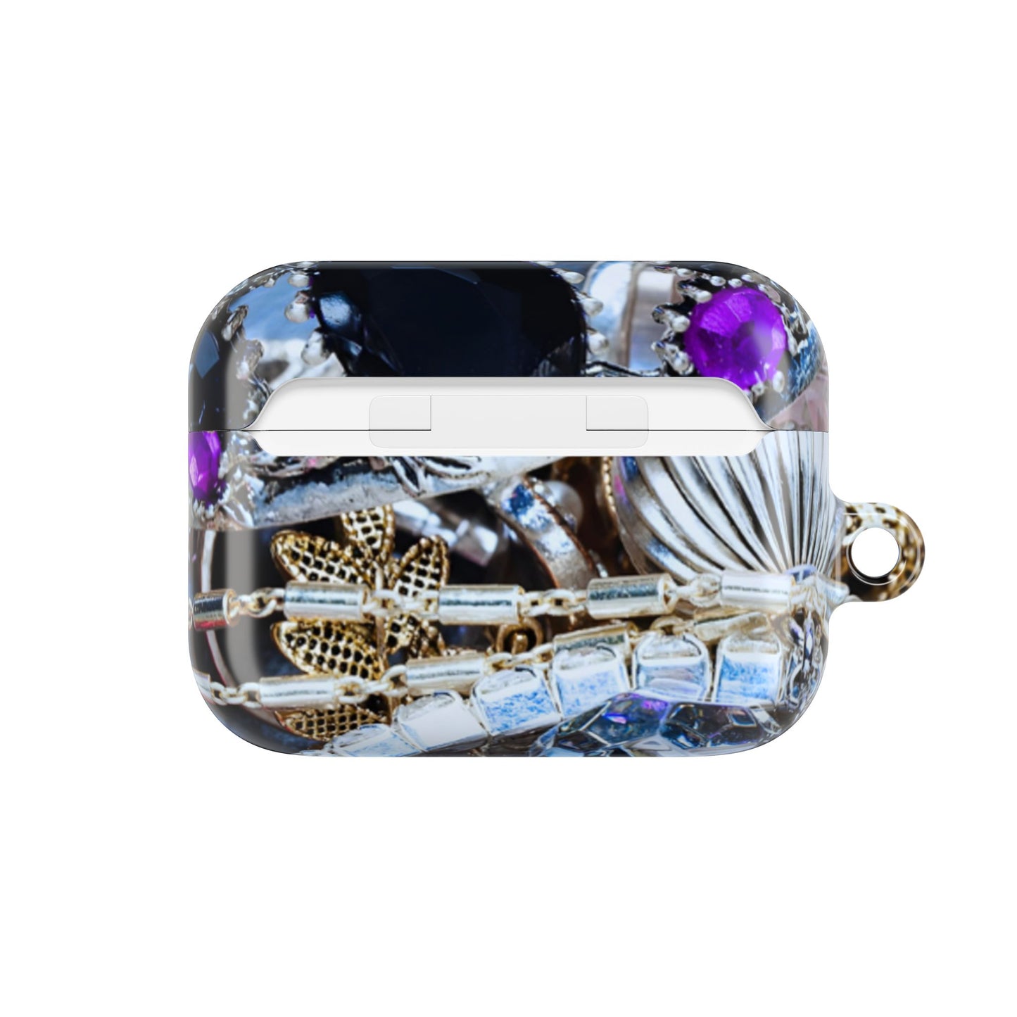 Earbud Case Cover – Chrome Jewel
