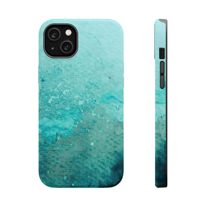 Wireless-Charging Compatible Case – Sea Glass